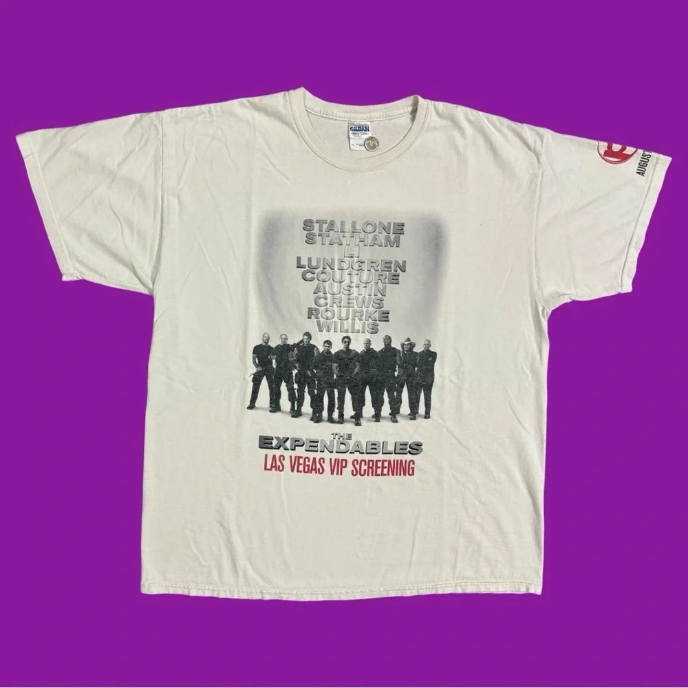 2010 The Expendables Las Vegas VIP Screening Tee